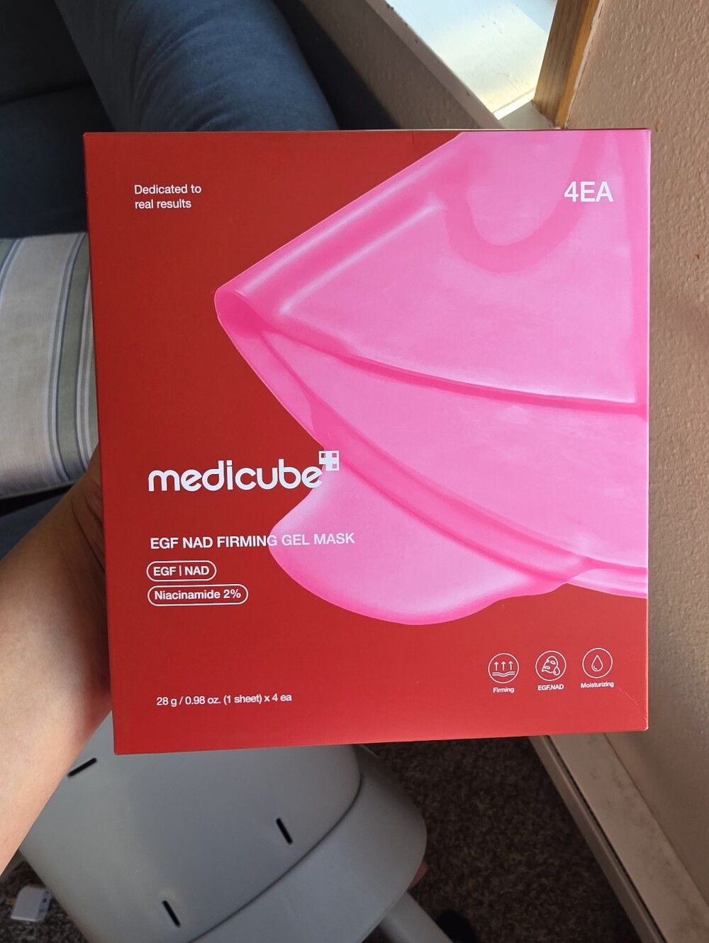 Medicube EGF NAD Firming Gel Mask - Red
